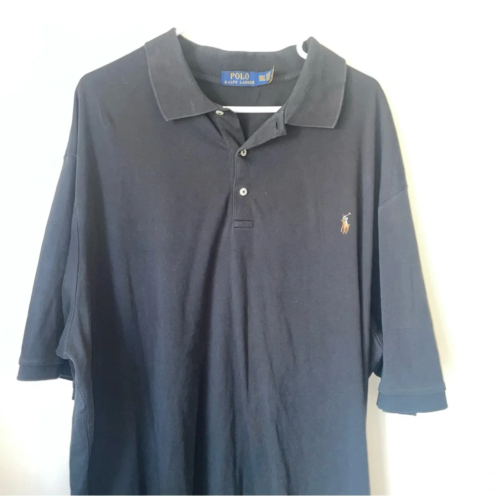 Polo by Ralph Lauren Men's Black Polo Shirt